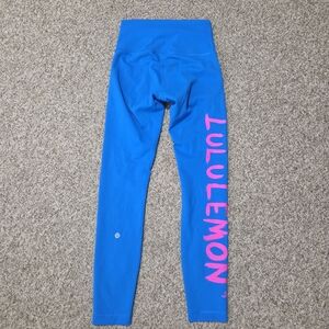 Lululemon Ed Curtis Wunder Train HR Tight Leggings Size 4 -Poolside